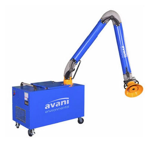 Extractor de humo móvil - SPC-800 - Avani Environmental - de soldadura / con filtro de carbón activado / con brazo de extracción