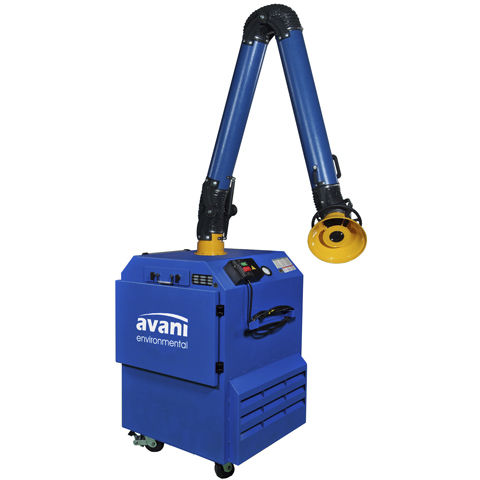 Extractor de humo móvil - SPC-1000 - Avani Environmental - de soldadura / con filtro de carbón activado / con brazo de extracción
