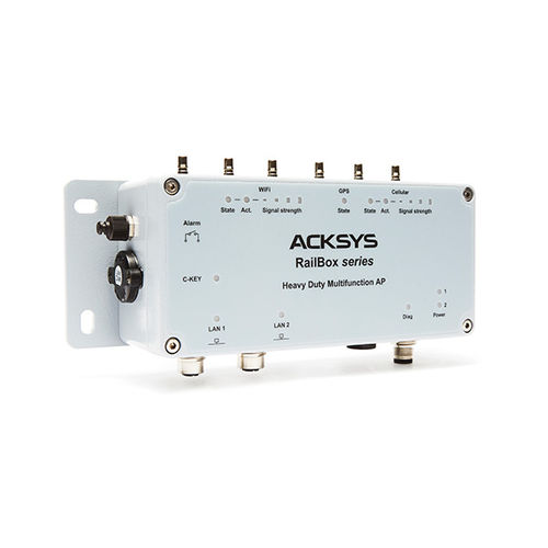 Router LTE - RailBox  - ACKSYS Communications & Systems - celular / de datos / Ethernet