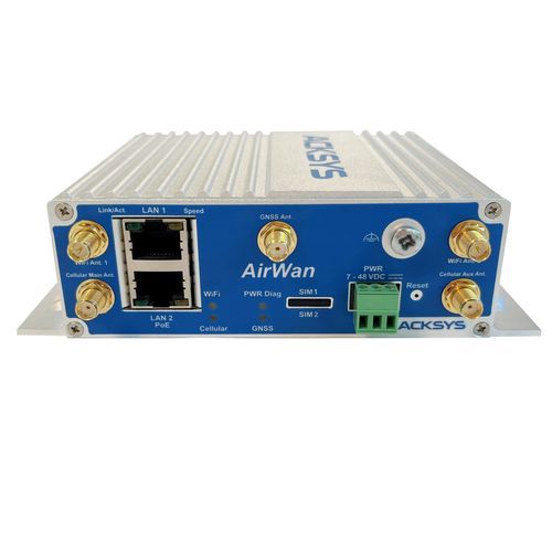 Router celular - AirWan - ACKSYS Communications & Systems - inalámbrico / GPS / GSM