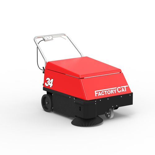 Barredora con operador a pie - 34, 34HD series - FactoryCat - con batería / compacta