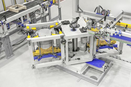 Máquina apiladora para aplicaciones de corte - DIMECO - de disco / para bobinas / para manguera