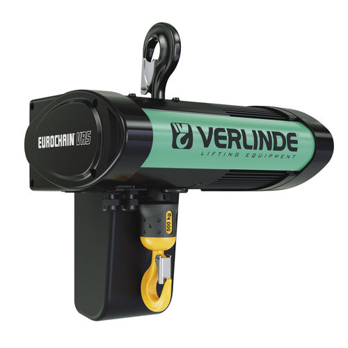 Polipasto de cadena eléctrico - EUROCHAIN VR series - VERLINDE - compacto / 2 velocidades