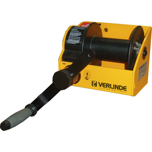 Cabrestante de tornillo sin fin - M series - VERLINDE - manual / robusto / con freno