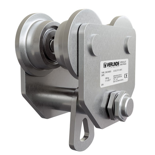 Carretilla para polipasto manual -  CHZ INOX - VERLINDE - de acero inoxidable