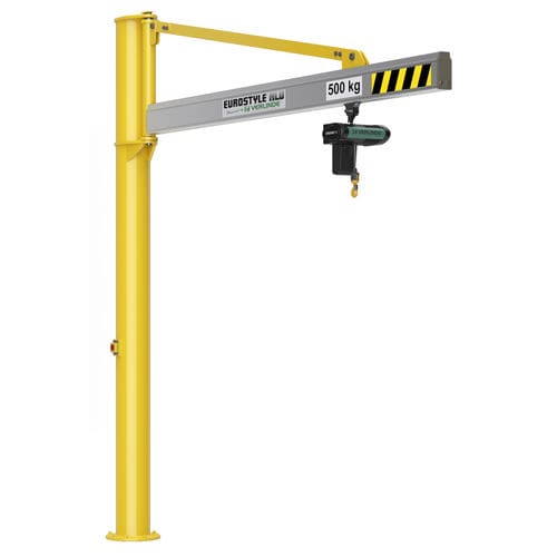 Grúa pluma de columna - VFTS, VFT, VFTAL - VERLINDE - triangular / con perfil hueco