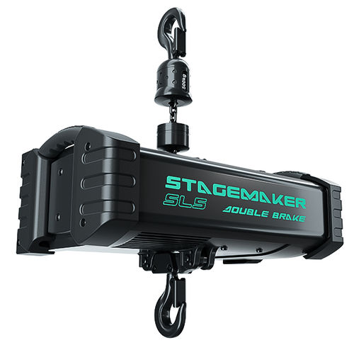 Polipasto de cadena eléctrico - STAGEMAKER SR & SL series - VERLINDE - para la industria del espectáculo