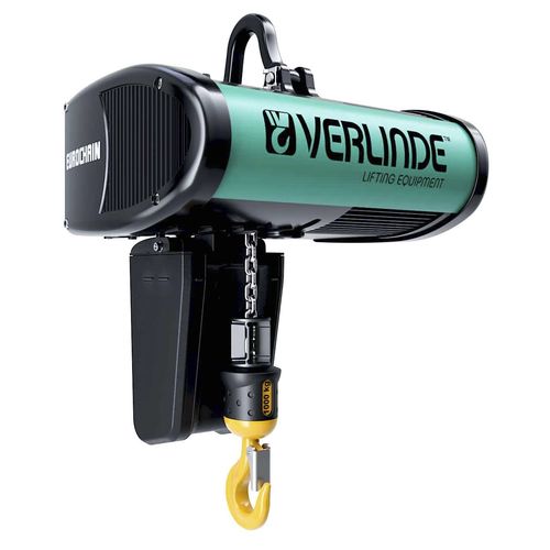 Polipasto de cadena eléctrico - EUROCHAIN VX series - VERLINDE - compacto / 2 velocidades