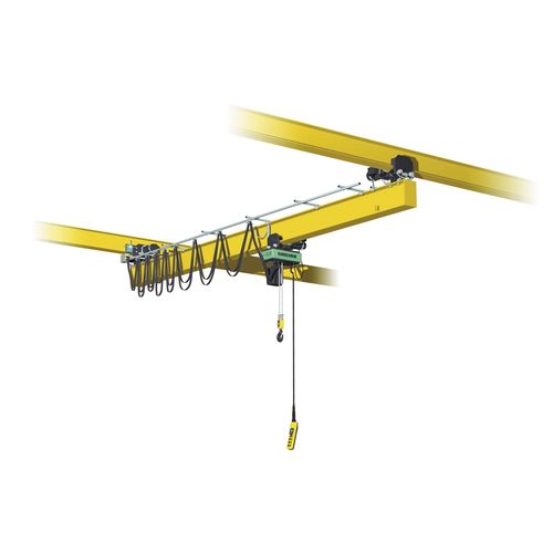 Carretilla para polipasto eléctrica - PRV series - VERLINDE - para vigas móviles / articulada