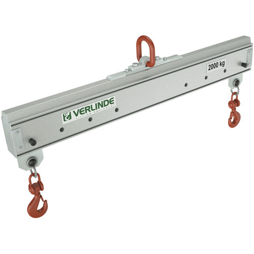 Balancín de elevación de aluminio - PAL P2R ALU  - VERLINDE - para la industria / ajustable / con 2 puntos de elevación ajustables