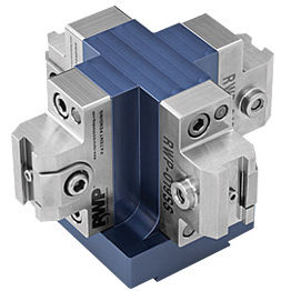 Mordaza de máquina - RWP-019-4X90T - Raptor Workholding Products  - de 4 caras / vertical / de acero inoxidable