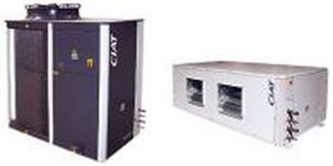 Unidad de climatización comercial - AIRDUO - CIAT - con condensación de aire / free cooling