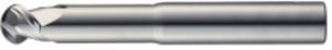 Fresa frontal hemisférica - WAB312 series - WIDIN Co Ltd  - monobloque / para aluminio / de 2 dientes