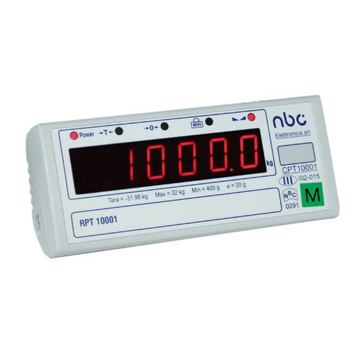 Indicador de pesaje digital - CPT 02 - NBC Elettronica Group Srl - benchtop / de pared / estanco al polvo