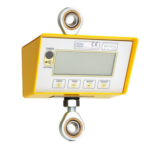 Dinamómetro digital - DIN 05 L - NBC Elettronica Group Srl - compacto / con pantalla LCD