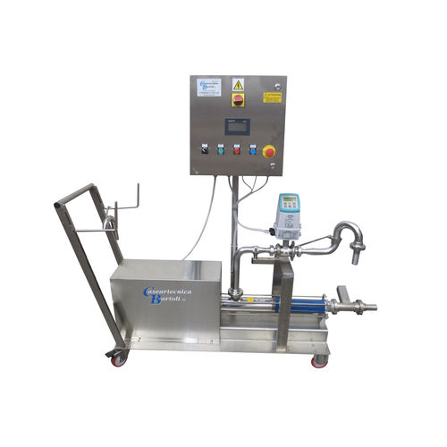 Bomba para suero de leche - Caseartecnica Bartoli - eléctrica / móvil / para la industria alimentaria