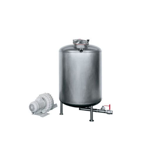 Aspirador de suero de leche con soplador - Universal 4Q/8Q - Caseartecnica Bartoli - de líquidos / de residuos / para la industria agroalimentaria
