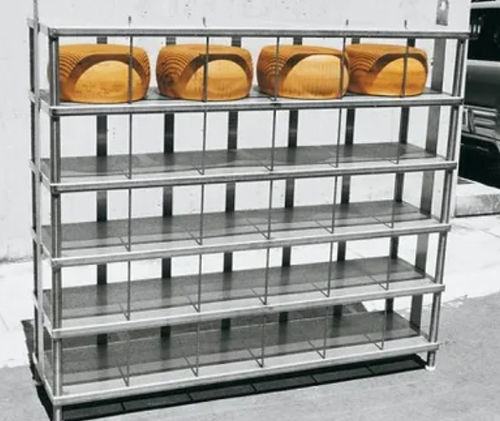 Sistema de estanterías de queso - Caseartecnica Bartoli - de manipulación / con tablas / de acero inoxidable