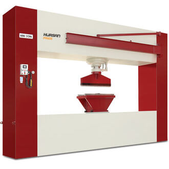 Prensa hidráulica - 77/600 - Hursan Hydraulic Press - de formado / de curvado / para la construcción de barcos