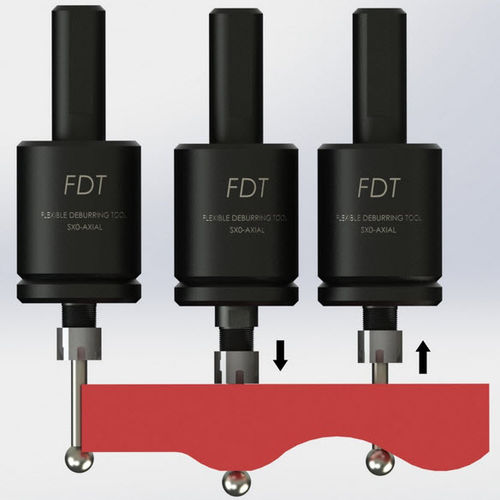 Desbarbador para máquina CNC - FDT AXIAL (B) - AKS TEKNIK DEBURRING & MARKING TOOLS - fresado