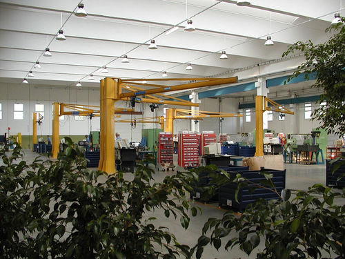 Grúa pluma de columna - GBC - ETS engineering Spa - rotativa