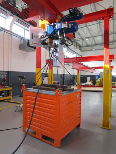 Polipasto de cadena eléctrico - ECH series - ETS engineering Spa - compacto / antideflagrante