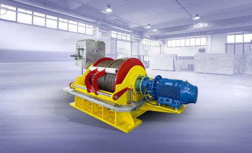 Cabrestante eléctrico - ETS engineering Spa - de elevación / de tiro / horizontal