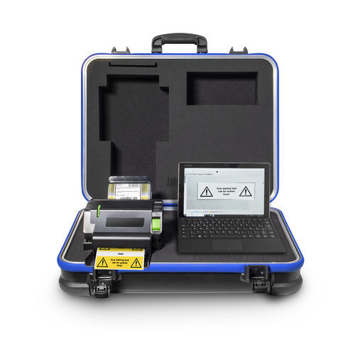 Impresora de etiquetas de transferencia térmica - LabelMax VS1 - Max Systems GmbH - industrial