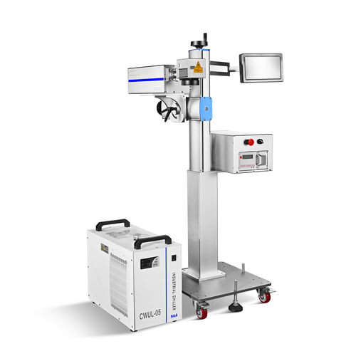 Máquina de marcado láser UV - HUV500C	 - Beijing Hi-pack coding ltd. - de metal / de plástico / para aluminio