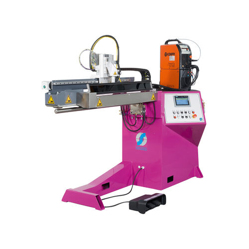 Máquina de soldar de moleta - ELENA VIII - Schnelldorfer Maschinenbau - manual / para metal / longitudinal