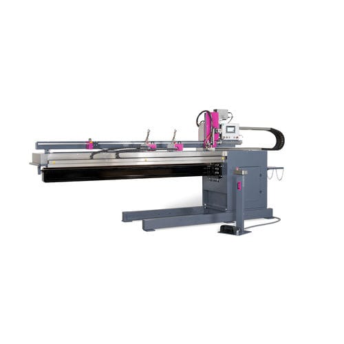 Máquina de soldar de moleta - LINEARWELD EXTL - Schnelldorfer Maschinenbau - automática / longitudinal / a medida