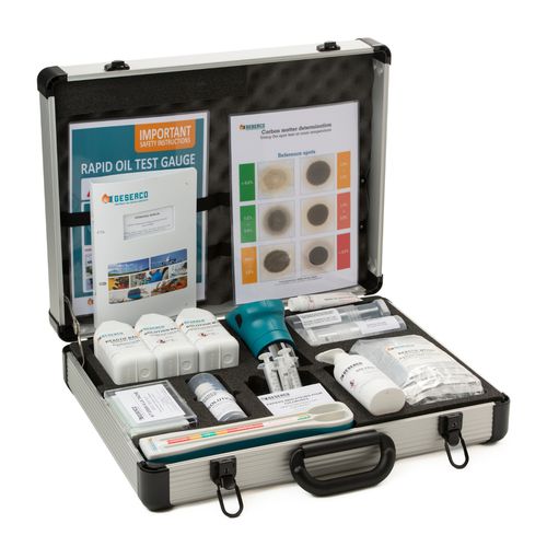 Kit de prueba para aceite de motor - LubTest Professional™ - GESERCO - de alcalinidad / de viscosidad / manual