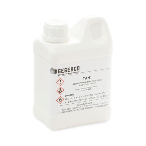 Solvente de disolución - TAN1 - GESERCO