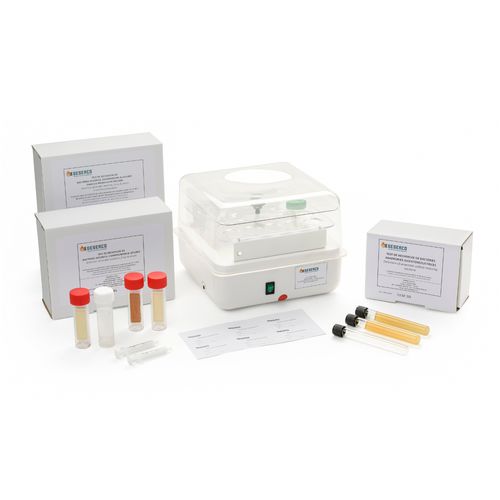 Kit de prueba detección de bacterias, mohos y levaduras - GESERCO - de contaminación / manual / para productos petrolíferos