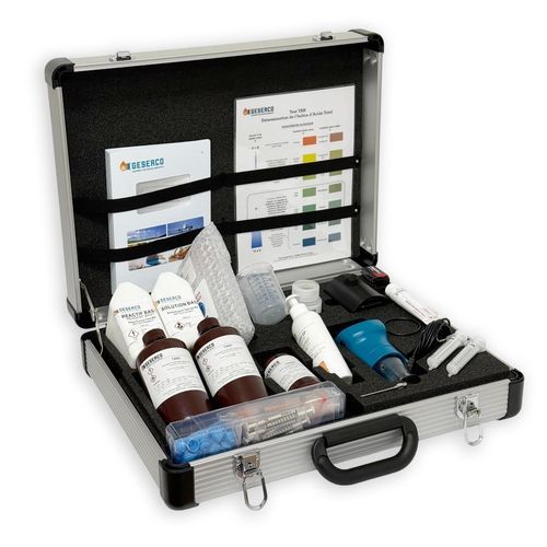 Kit de prueba TAN - TA9 series - GESERCO - BN / manual / para lubricantes
