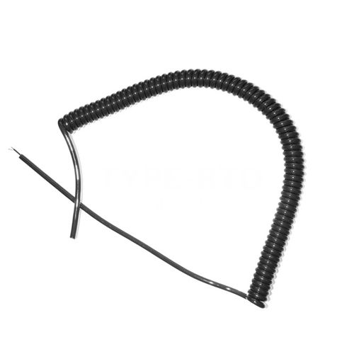 Cable eléctrico en espiral - Labfacility Limited - para sensor RTD / con funda de poliuretano