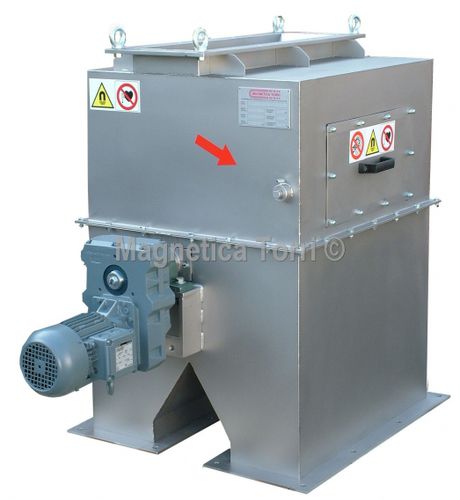Máquina clasificadora para la industria agroalimentaria - CT1-CTW - Magnetica Torri s.r.l. - magnética / automática / de residuos industriales