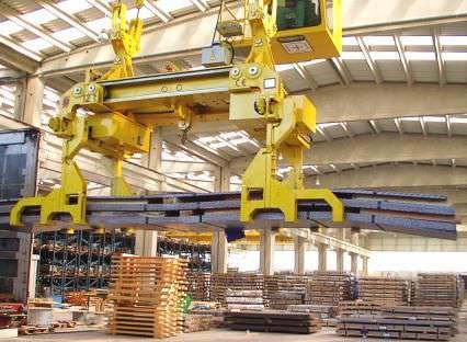 Aparato de levantamiento con varios asideros - Heppenstall Technology - de chapa