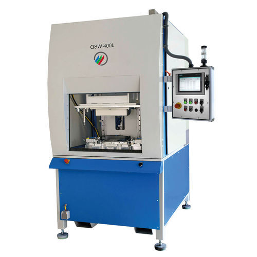 Máquina de soldar láser - QSW 400 L - MECASONIC - térmica / controlada por PLC / independiente