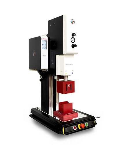 Máquina de soldar por ultrasonidos - OMEGA 4 A+ - MECASONIC - semiautomática / para plástico / neumática