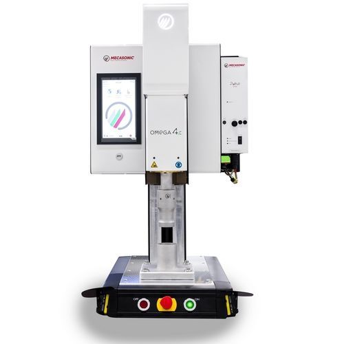 Máquina de soldar por ultrasonidos - OMEGA 4.E - MECASONIC - controlada por PLC / benchtop / independiente