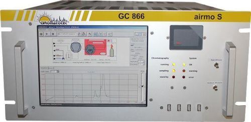 Cromatógrafo GC - airmoS - CHROMATOTEC - en fase gaseosa / para el análisis de gas / para compuestos sulfatados