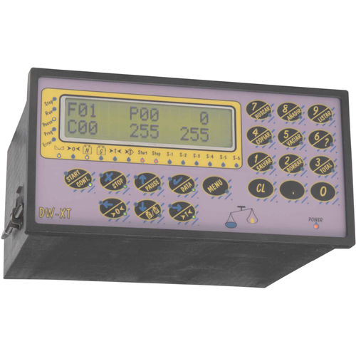 Indicador controlador de pesaje digital - DW-XT/4  - Data-Control PC - para montaje sobre panel