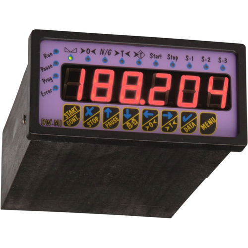Indicador de pesaje con visualizador led - DW-MI-DSP - Data-Control PC - empotrable / multifunción / de precisión