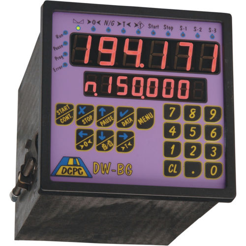 Indicador de pesaje con visualizador led - DW-BG-DSP - Data-Control PC - empotrable / multifunción / de precisión