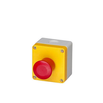 Caja botonera de 1 botón - BG10P series - iNOReA - IP67 / de parada de emergencia
