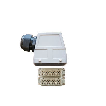 Conector de alimentación eléctrica - CMB_32 series - iNOReA - en ángulo recto / enchufe / macho-hembra
