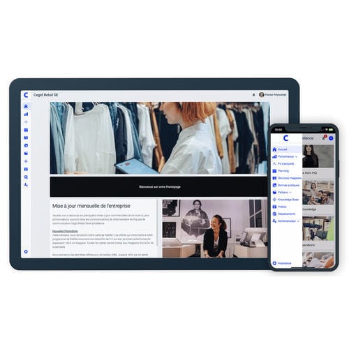 Software de gestión - Cegid Retail Store Excellence - CEGID - para informes / de control / de formación