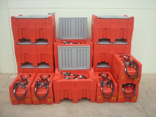 Depósito de distribución - max. 45 l/min | TRASPO LIGHT series - numak srl - de combustible / aluminio / de mano