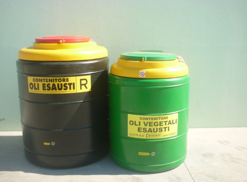 Depósito de almacenaje - SOEP500 series - numak srl - para aceite comestible / de polietileno / flexible